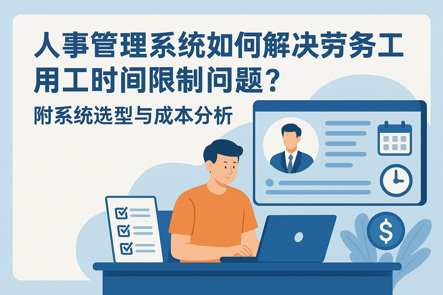人事管理系统如何解决劳务工用工时间限制问题？附系统选型与成本分析