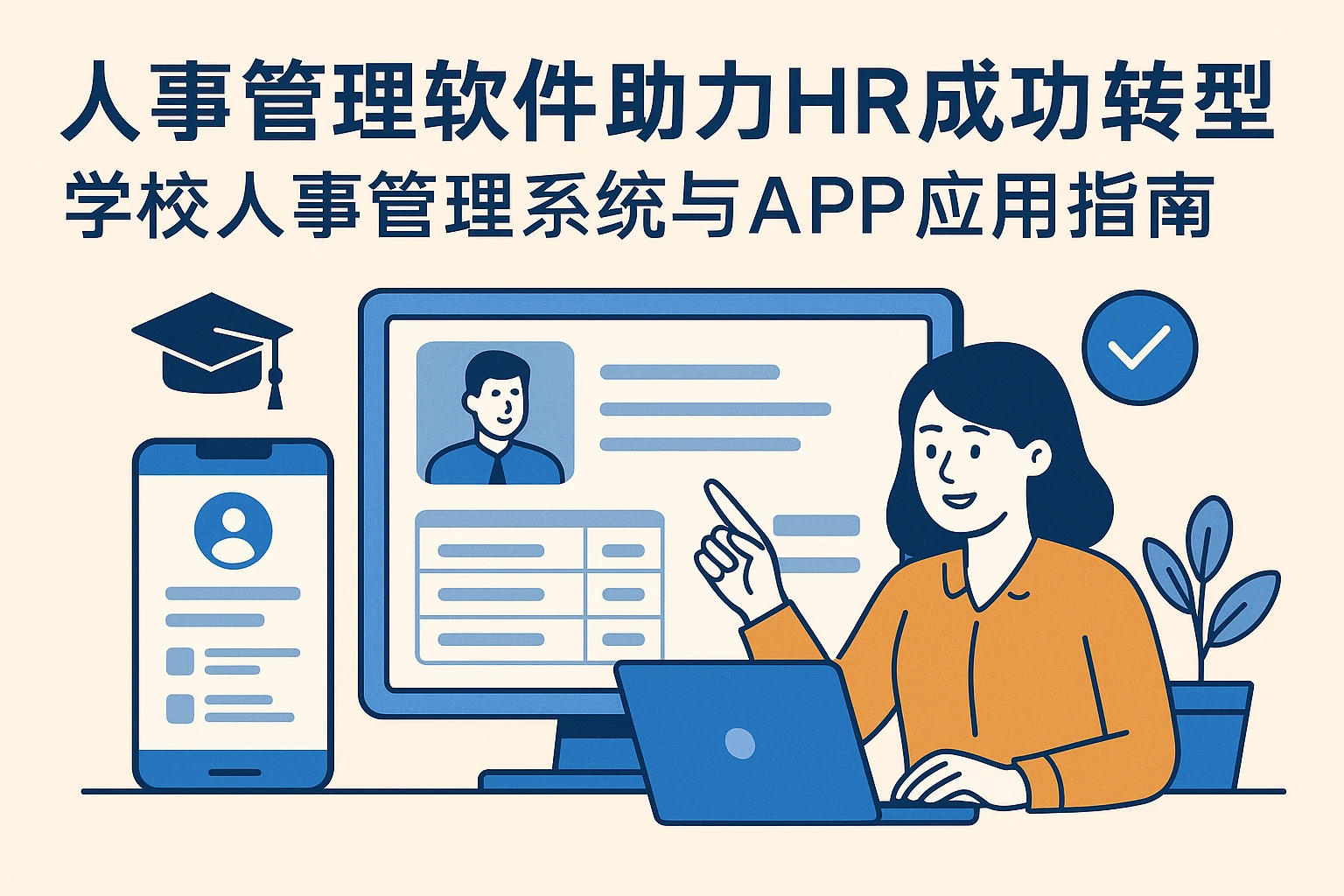 人事管理软件助力HR成功转型：学校人事管理系统与APP应用指南