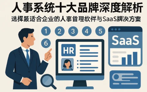 人事系统十大品牌深度解析：选择最适合企业的人事管理软件与SaaS解决方案