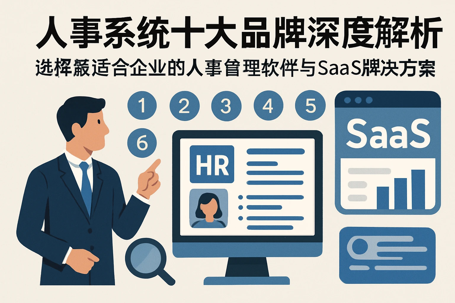 人事系统十大品牌深度解析：选择最适合企业的人事管理软件与SaaS解决方案