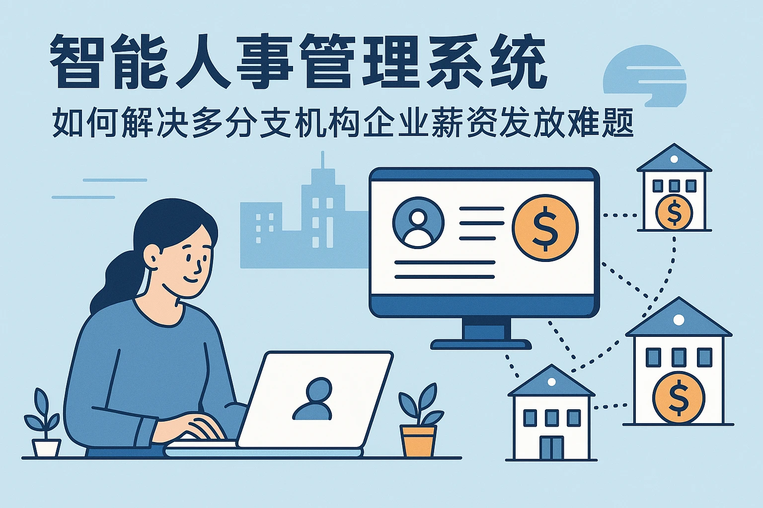智能人事管理系统如何解决多分支机构企业薪资发放难题
