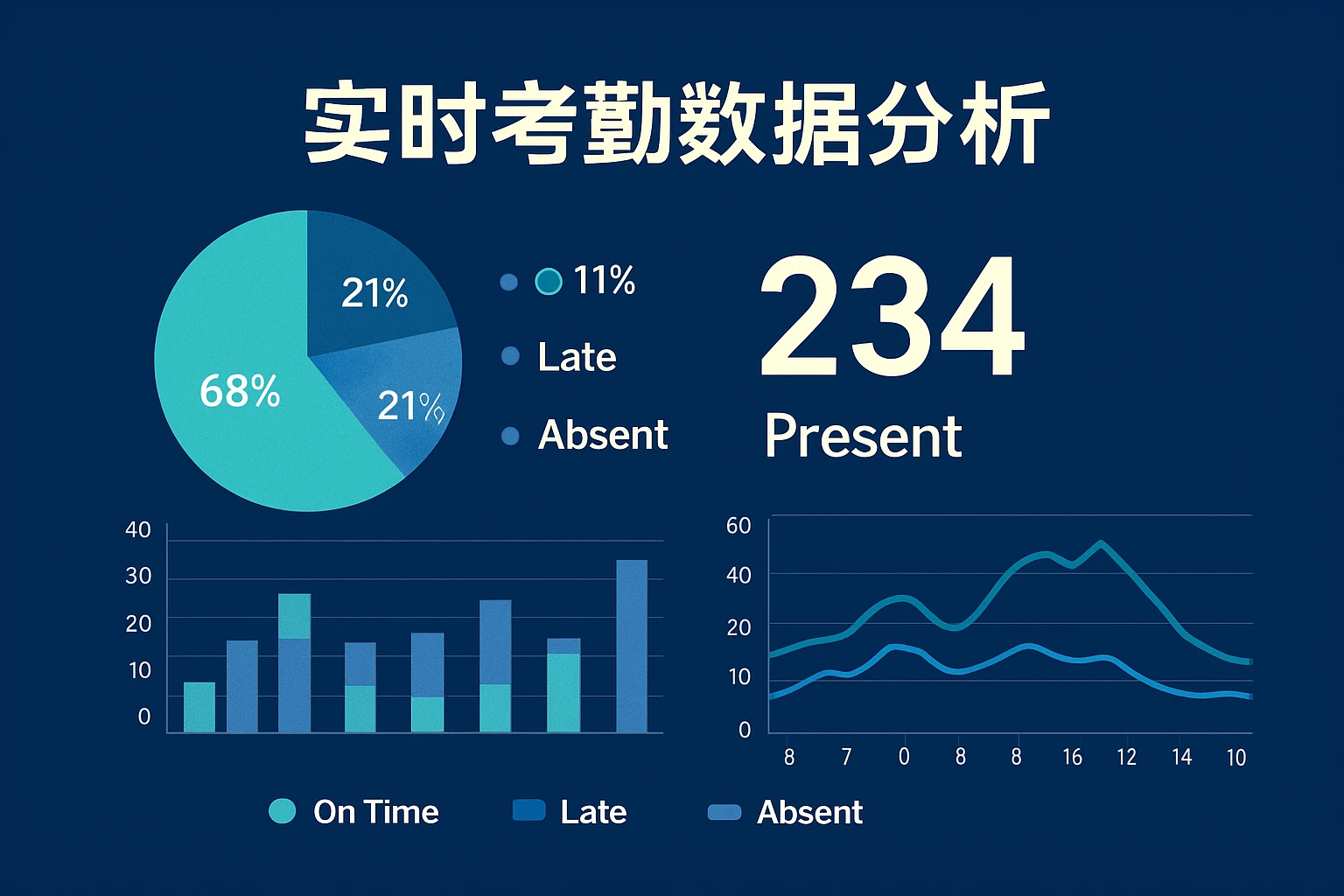 实时考勤数据分析