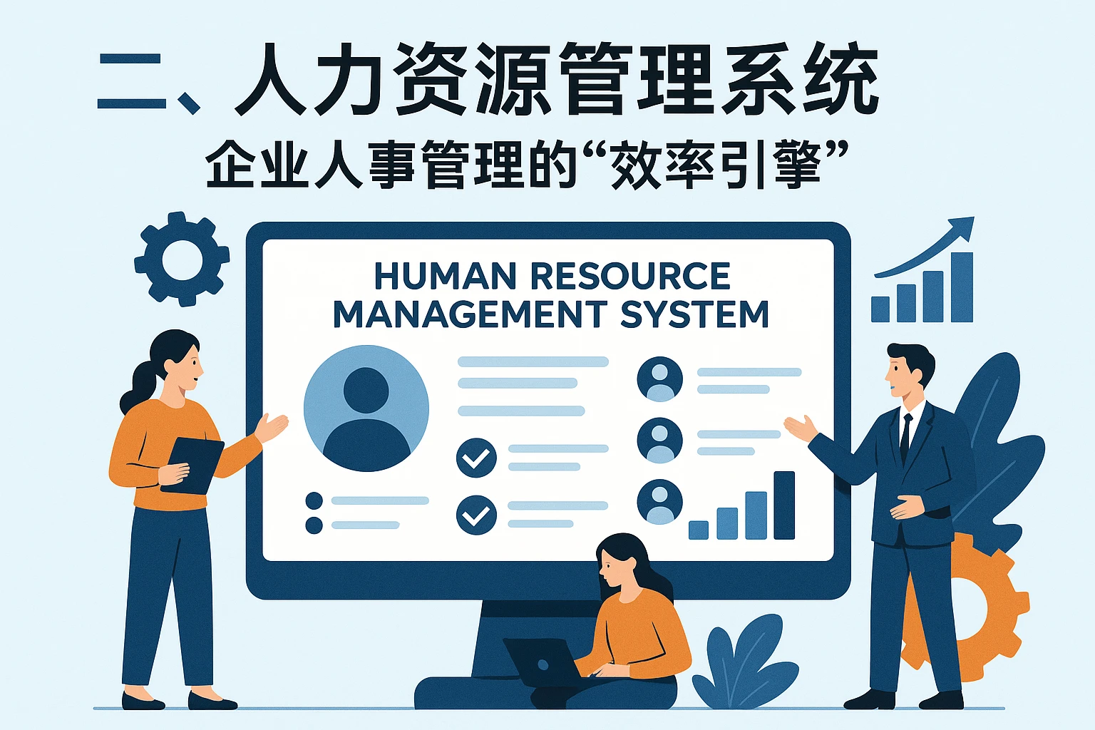 二、人力资源管理系统：企业人事管理的“效率引擎”