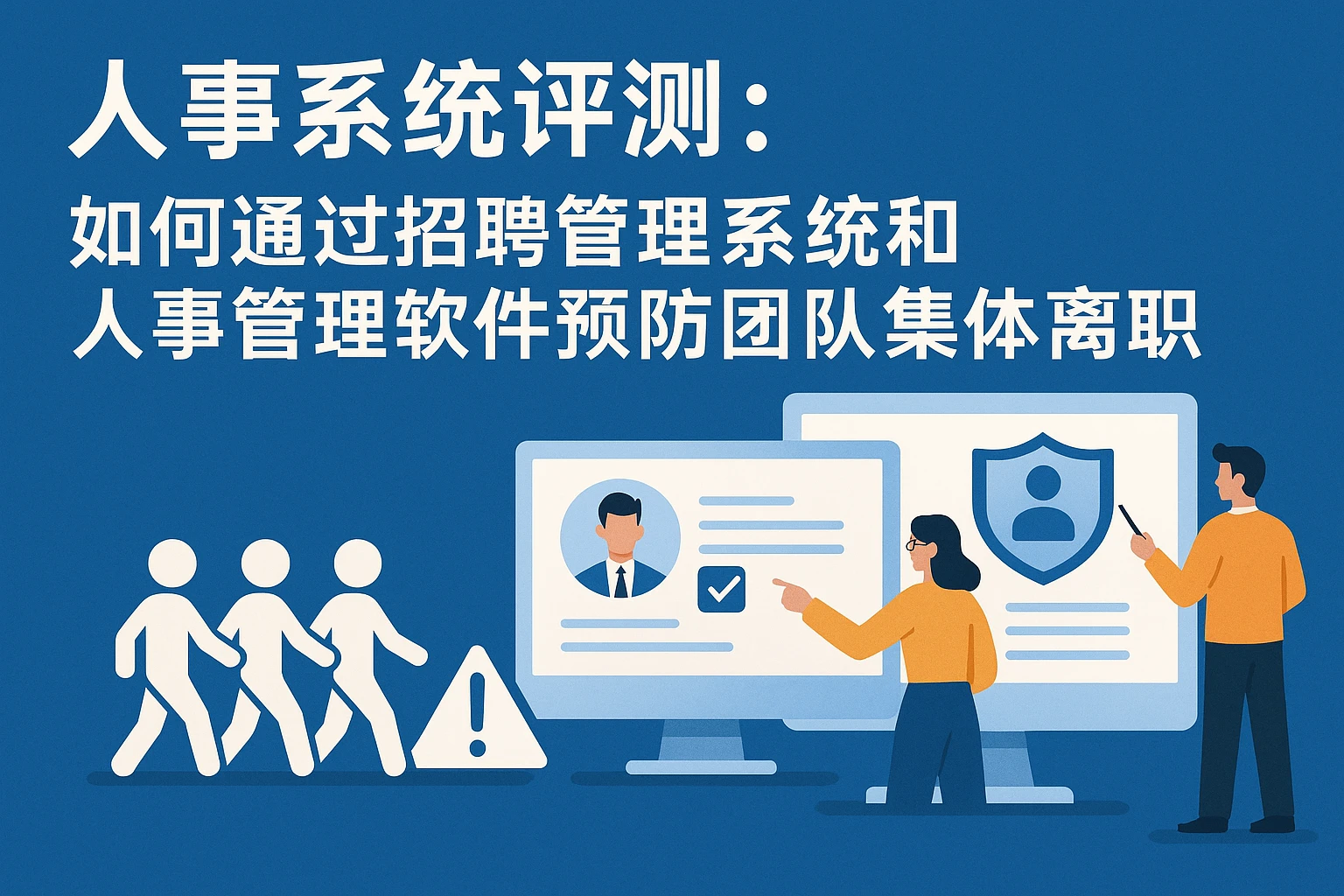 人事系统评测:如何通过招聘管理系统和人事管理软件预防团队集体离职