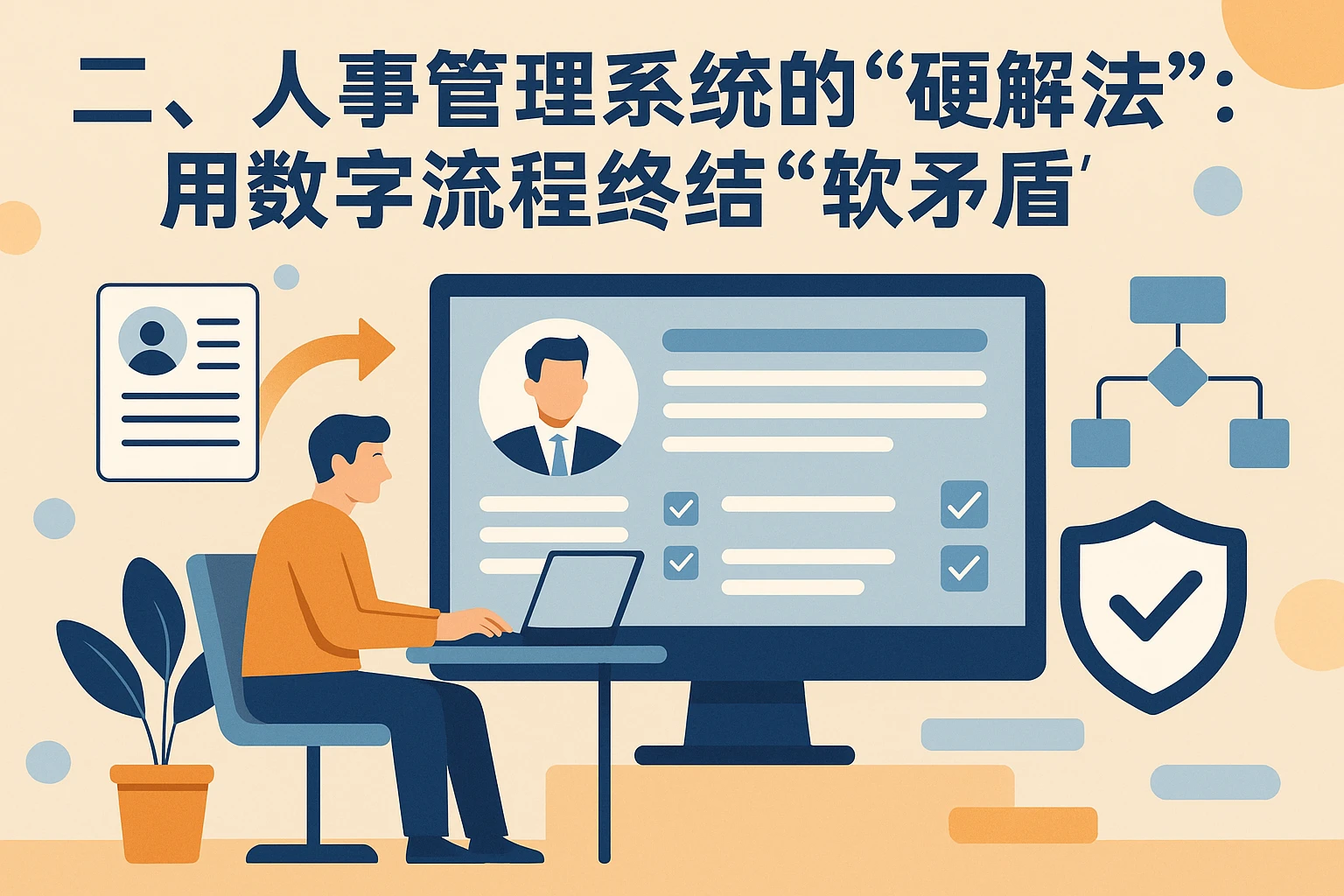 二、人事管理系统的“硬解法”：用数字流程终结“软矛盾”
