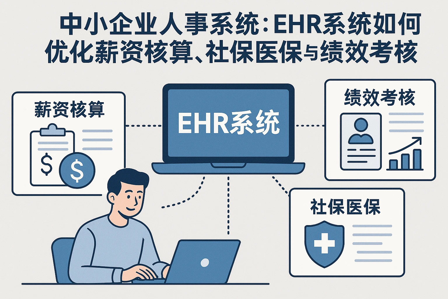 中小企业人事系统：EHR系统如何优化薪资核算、社保医保与绩效考核