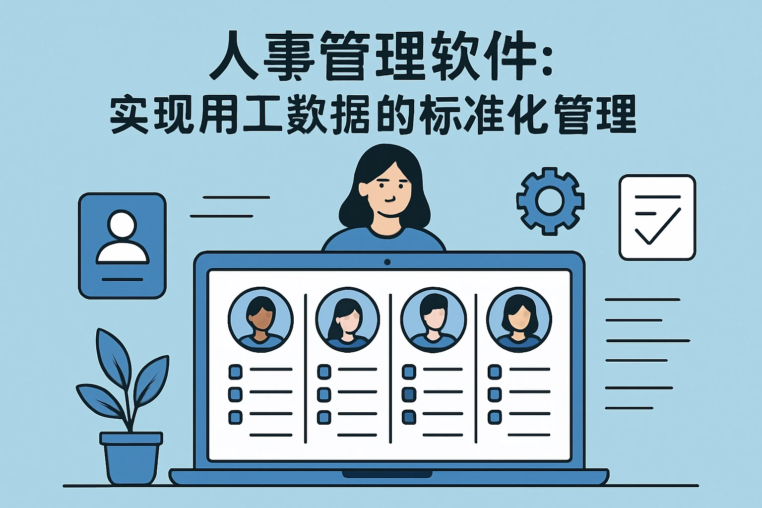 人事管理软件：实现用工数据的标准化管理