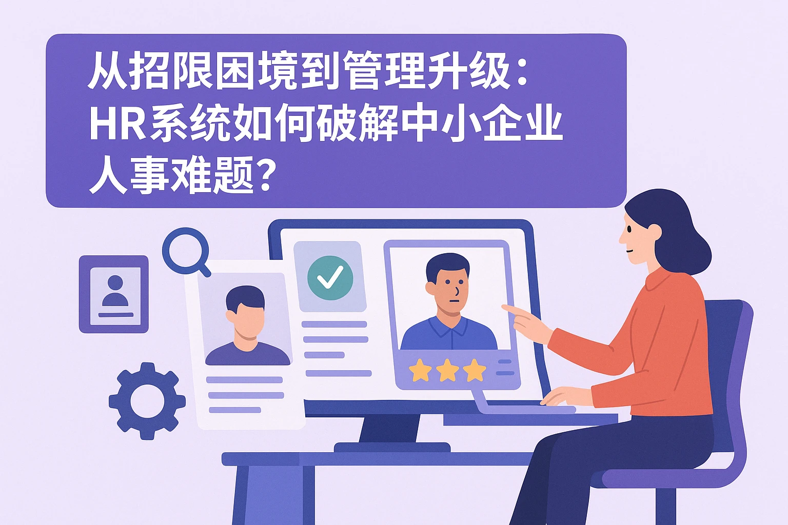 从招聘困境到管理升级：HR系统如何破解中小企业人事难题？