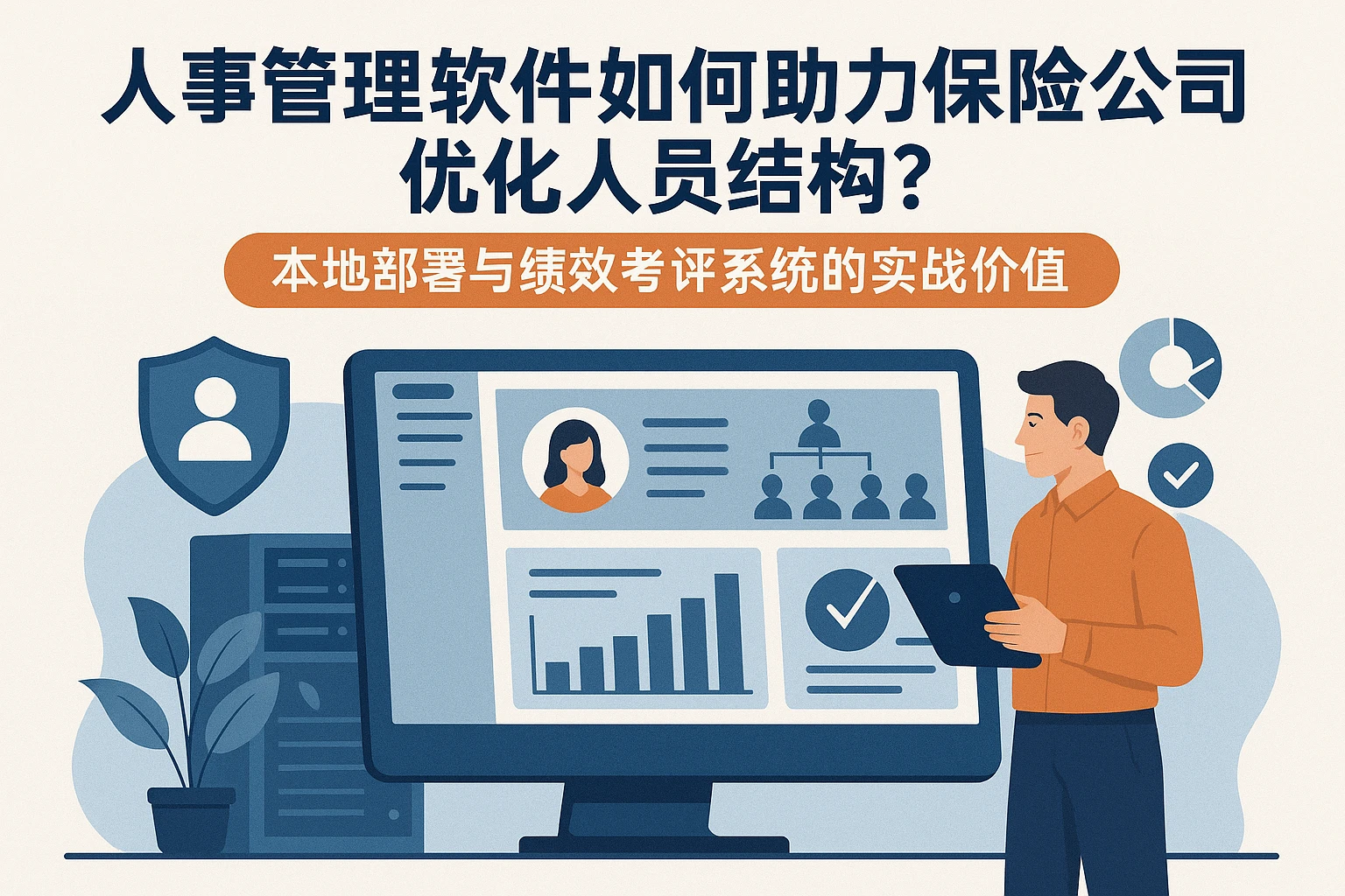 人事管理软件如何助力保险公司优化人员结构？本地部署与绩效考评系统的实战价值