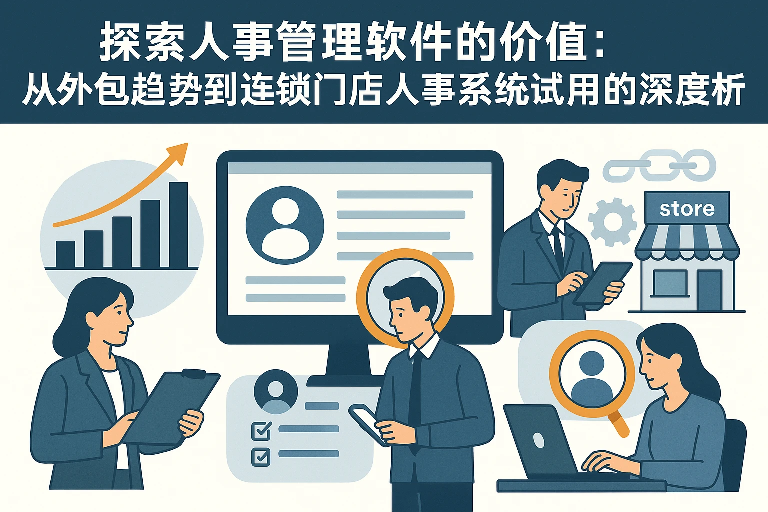 探索人事管理软件的价值:从外包趋势到连锁门店人事系统试用的深度解析