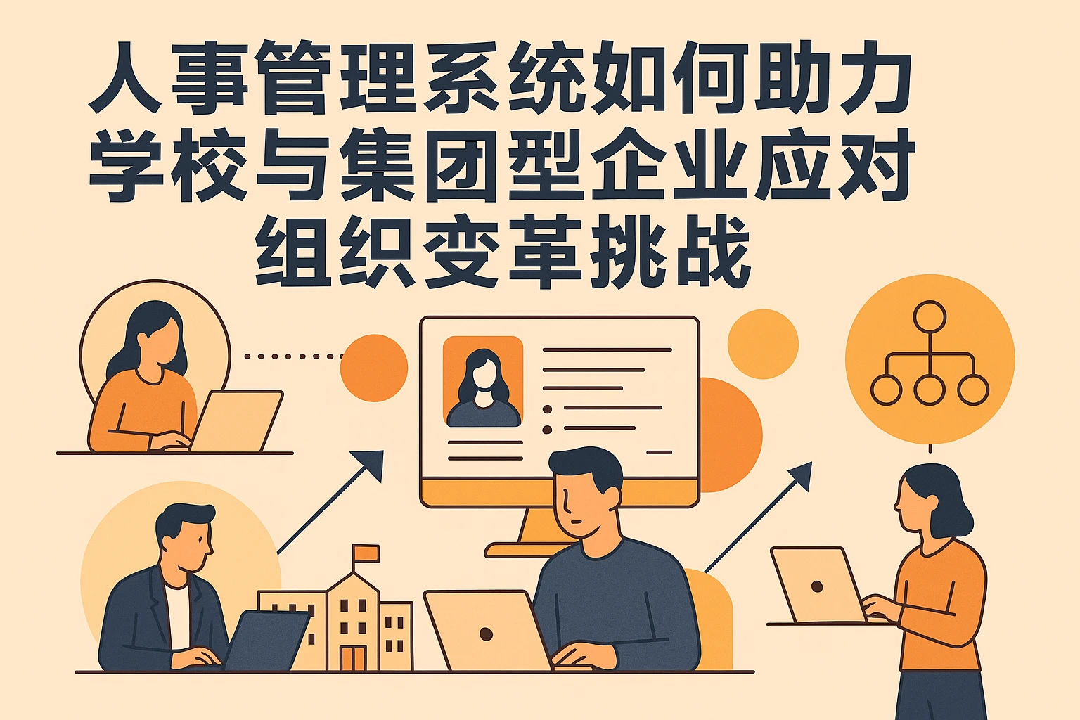 人事管理系统如何助力学校与集团型企业应对组织变革挑战