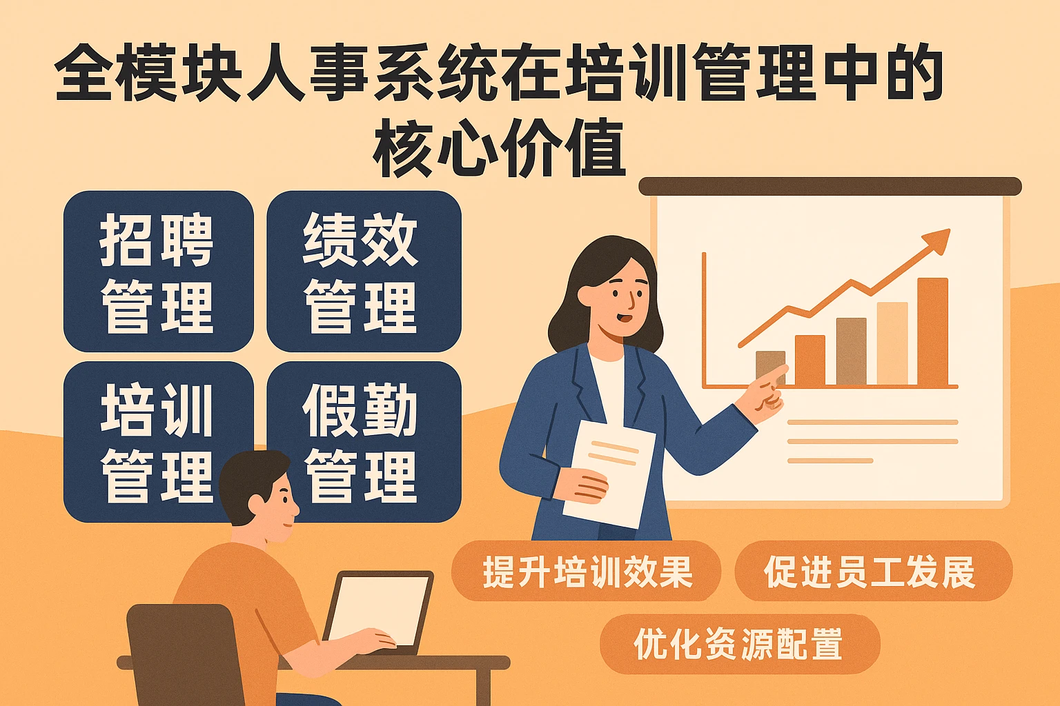 全模块人事系统在培训管理中的核心价值
