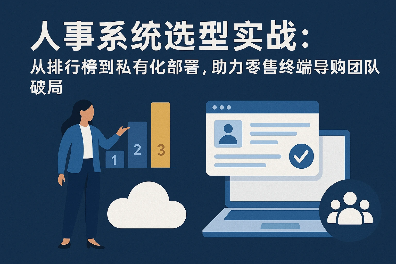 人事系统选型实战：从排行榜到私有化部署，助力零售终端导购团队破局