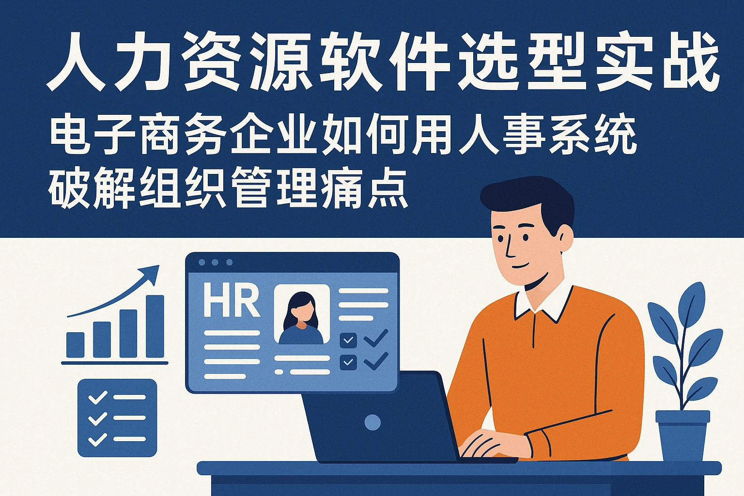 人力资源软件选型实战:电子商务企业如何用人事系统破解组织管理痛点