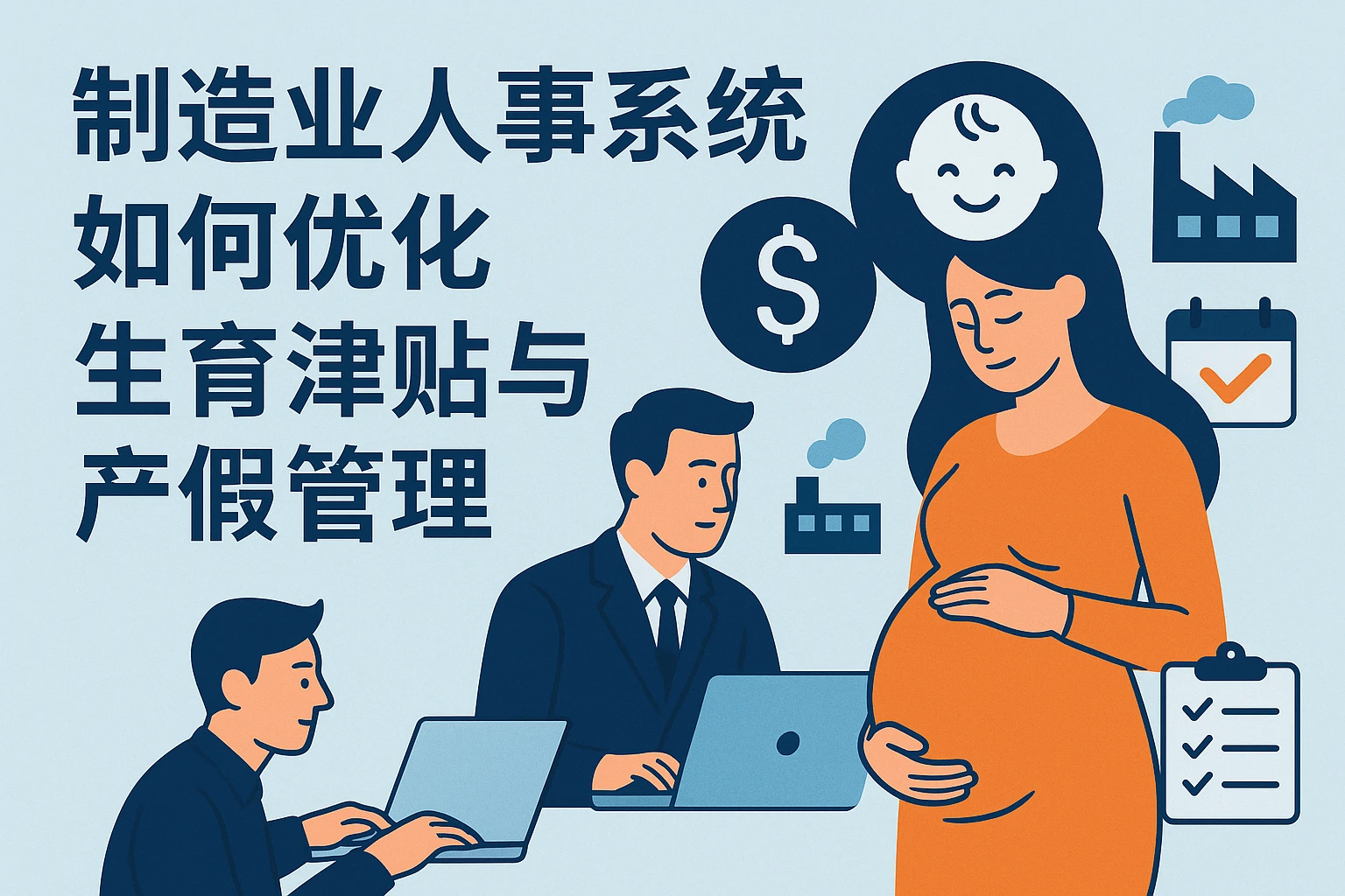 制造业人事系统如何优化生育津贴与产假管理