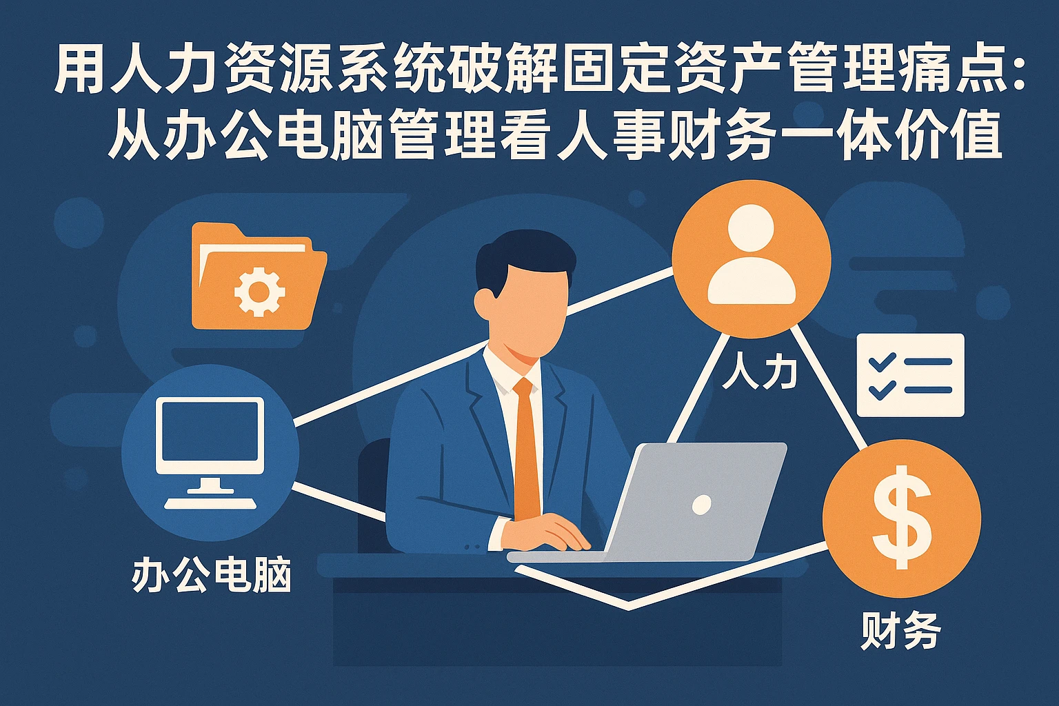 用人力资源系统破解固定资产管理痛点：从办公电脑管理看人事财务一体化价值