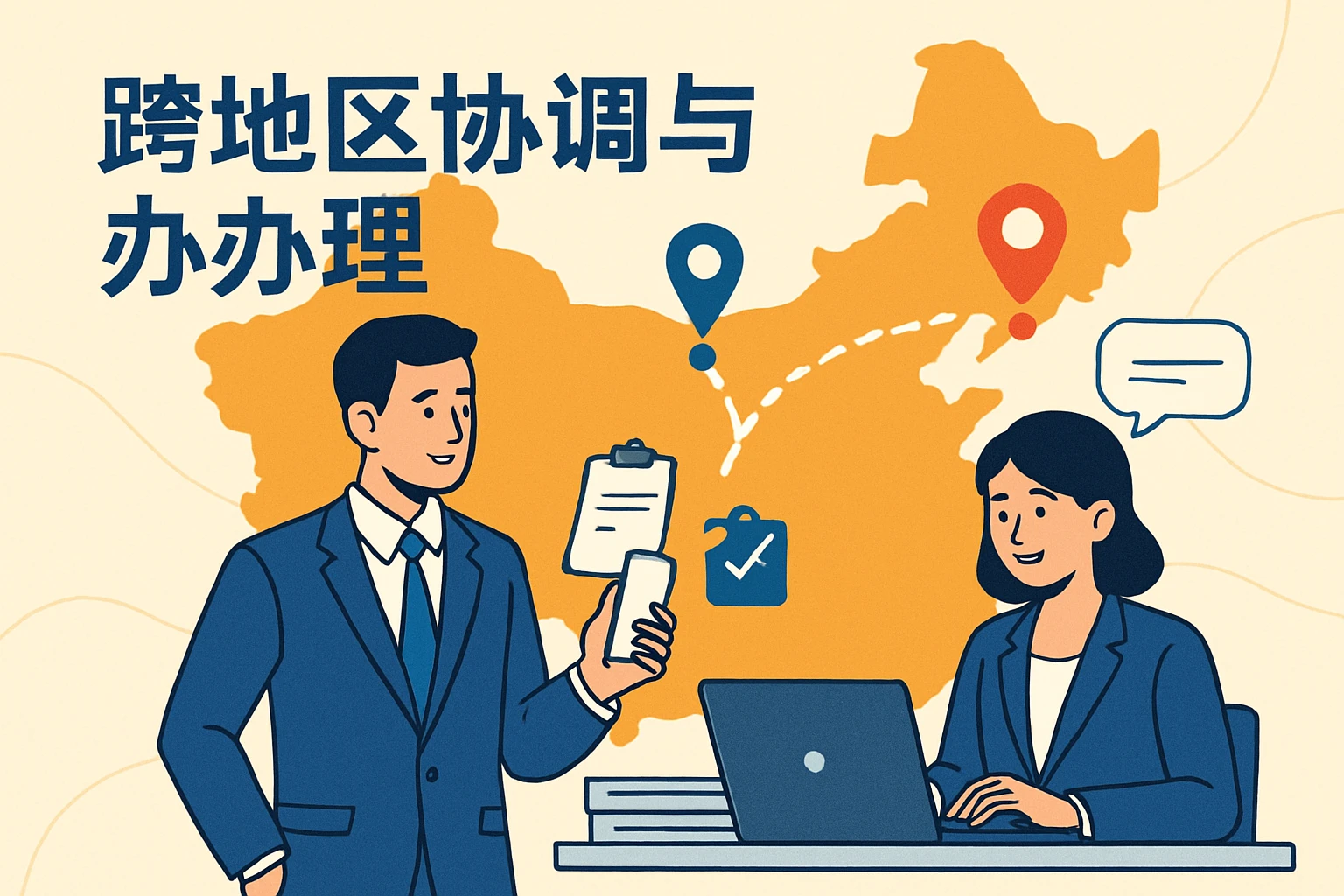 跨地区协调与办理
