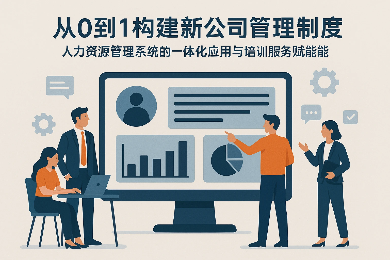 从0到1构建新公司管理制度:人力资源管理系统的一体化应用与培训服务赋能