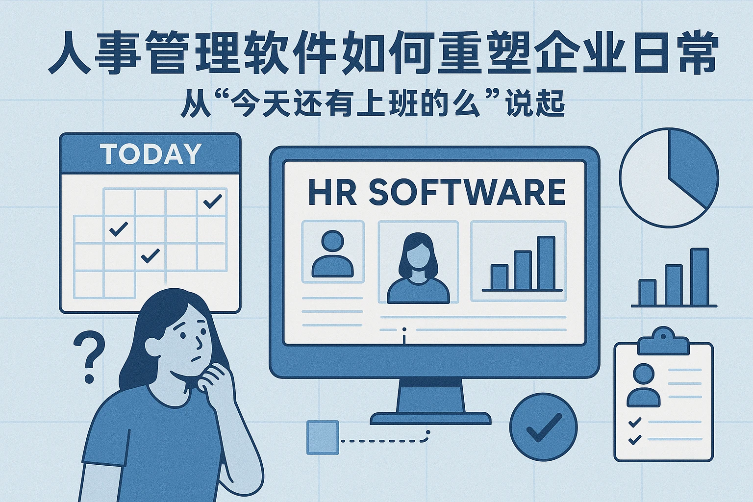 人事管理软件如何重塑企业日常:从“今天还有上班的么”说起