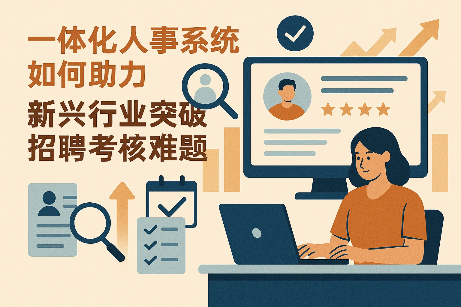一体化人事系统如何助力新兴行业突破招聘考核难题