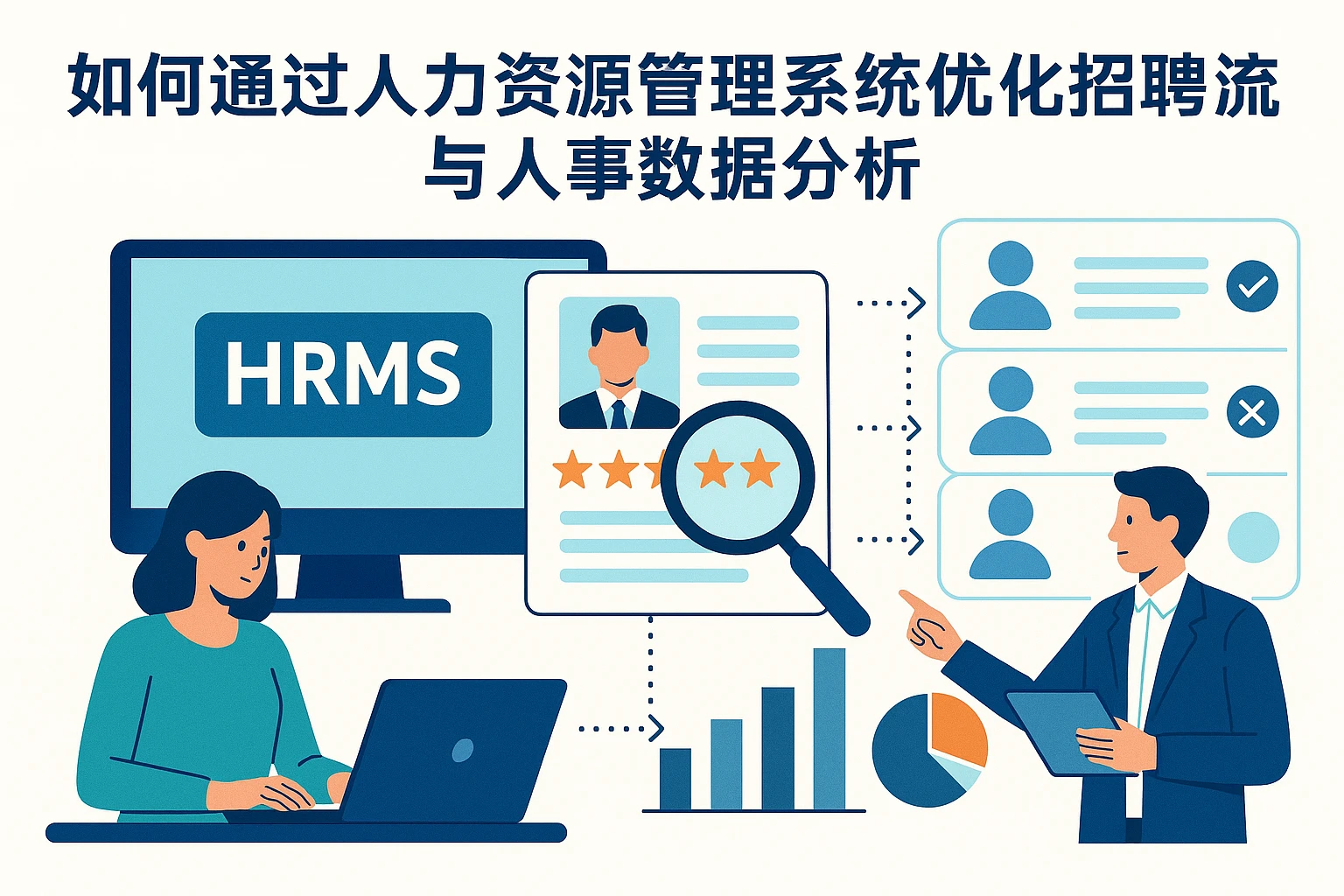 如何通过人力资源管理系统优化招聘流程与人事数据分析