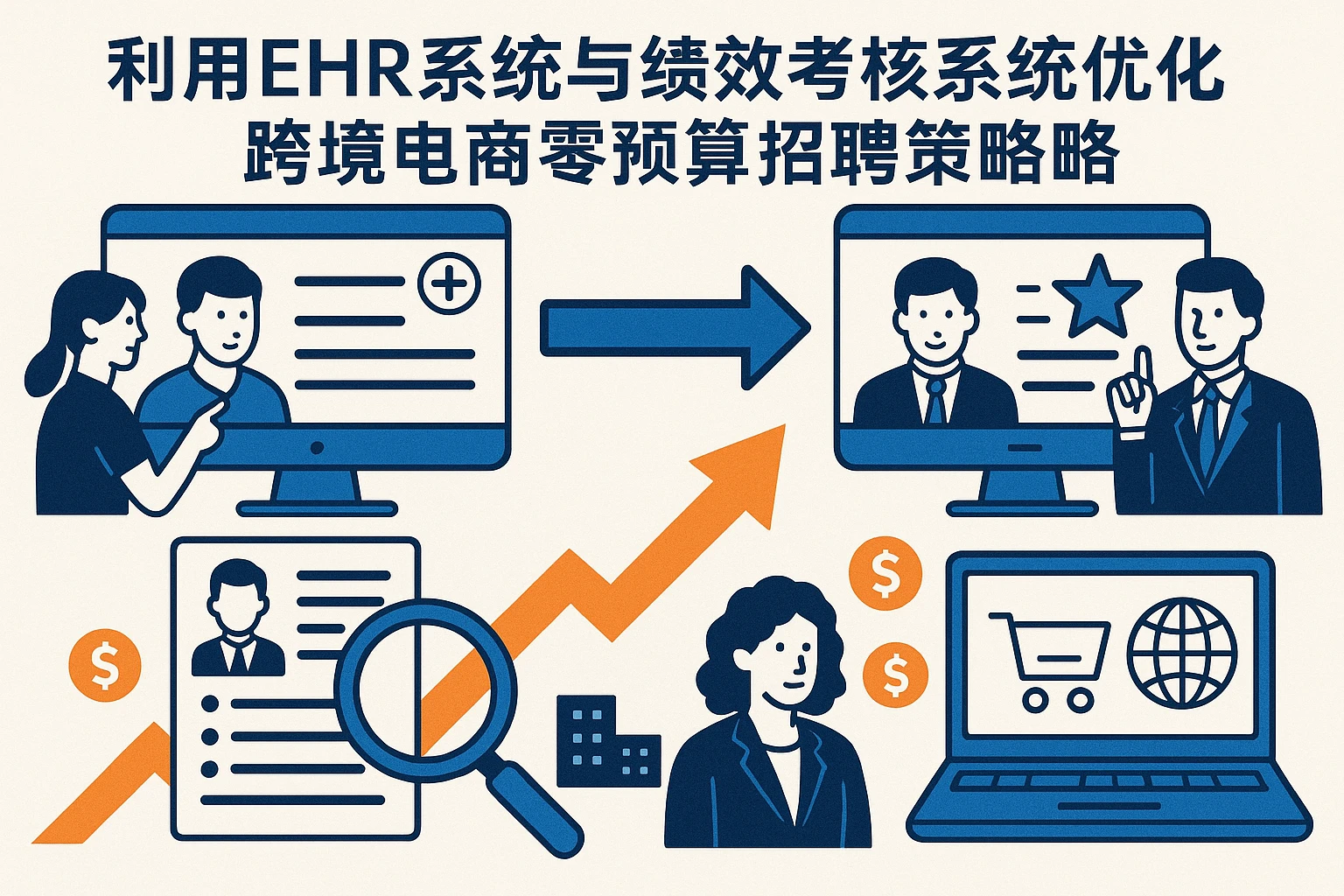 利用EHR系统与绩效考核系统优化跨境电商零预算招聘策略
