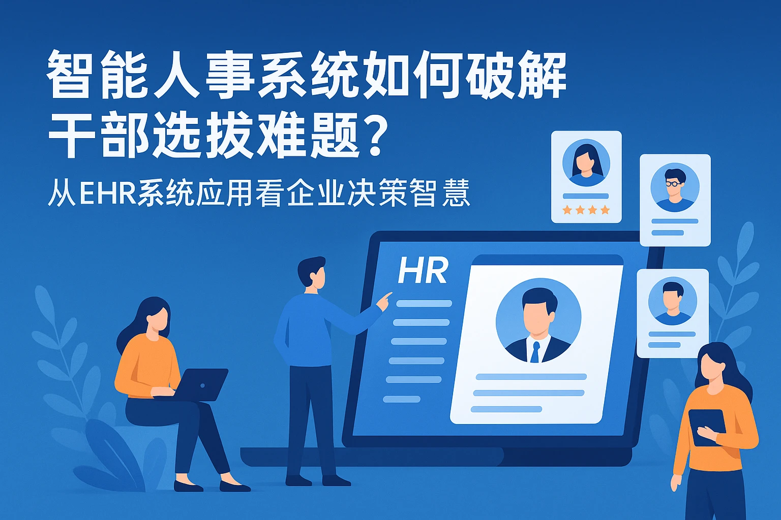 智能人事系统如何破解干部选拔难题?从EHR系统应用看企业决策智慧