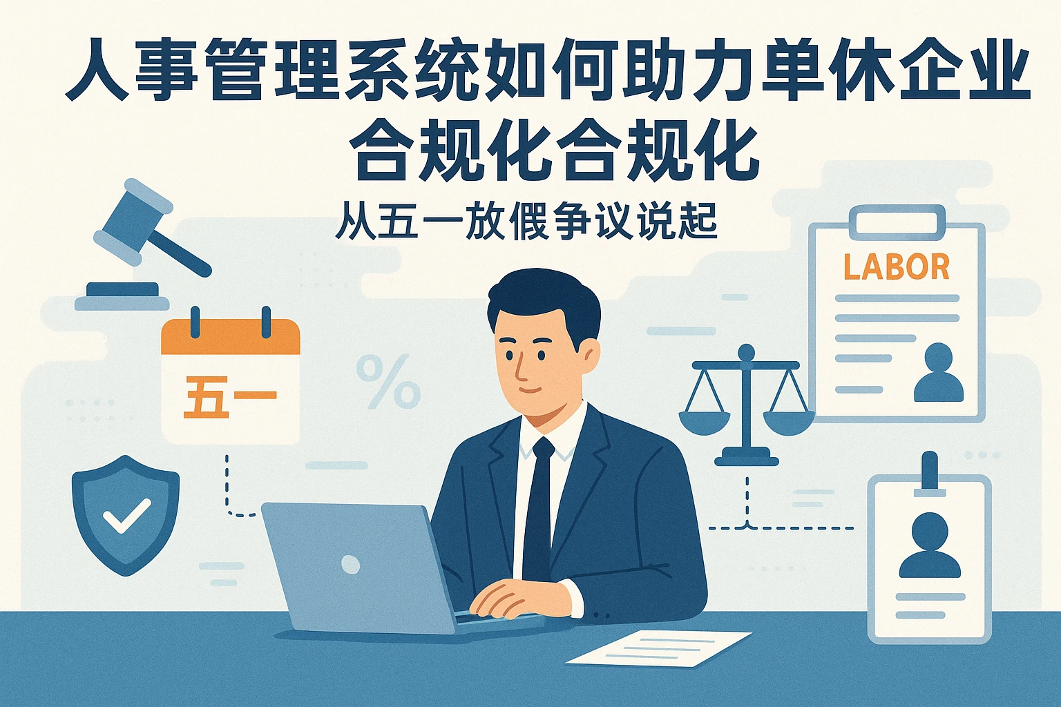 人事管理系统如何助力单休企业合规化：从五一放假争议说起