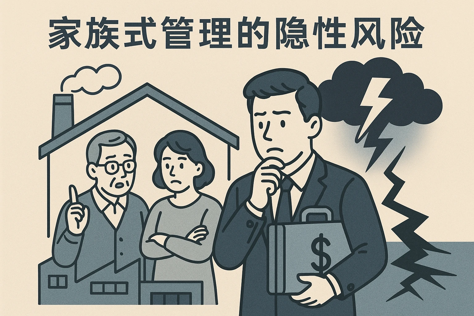2. 家族式管理的隐性风险