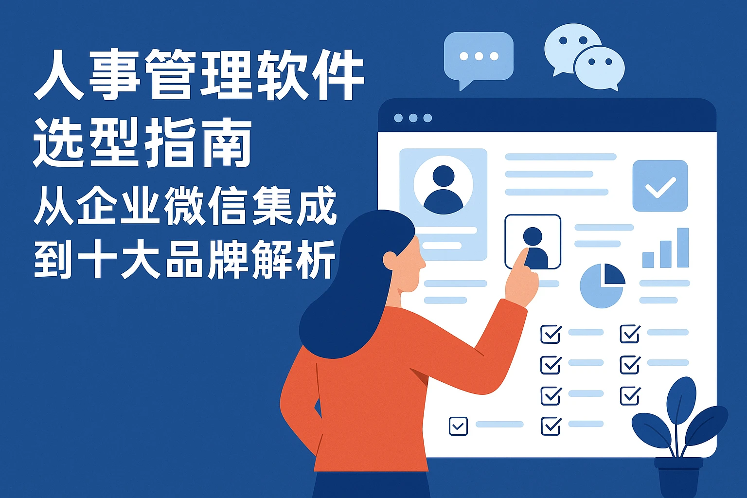 人事管理软件选型指南：从企业微信集成到十大品牌解析