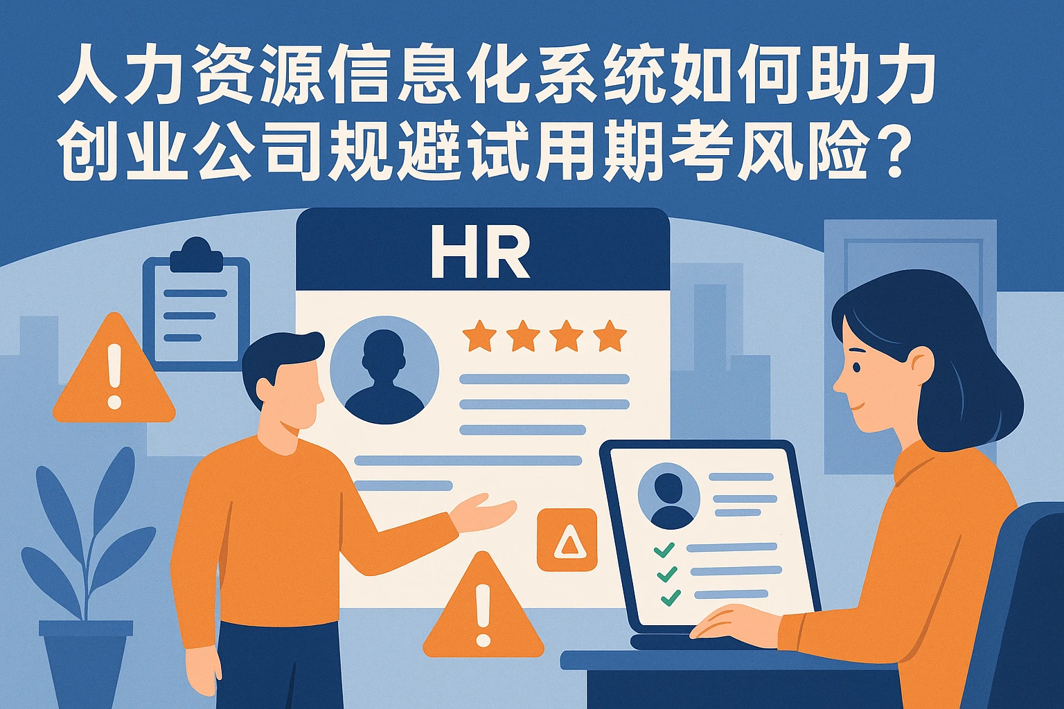人力资源信息化系统如何助力创业公司规避试用期考核风险？