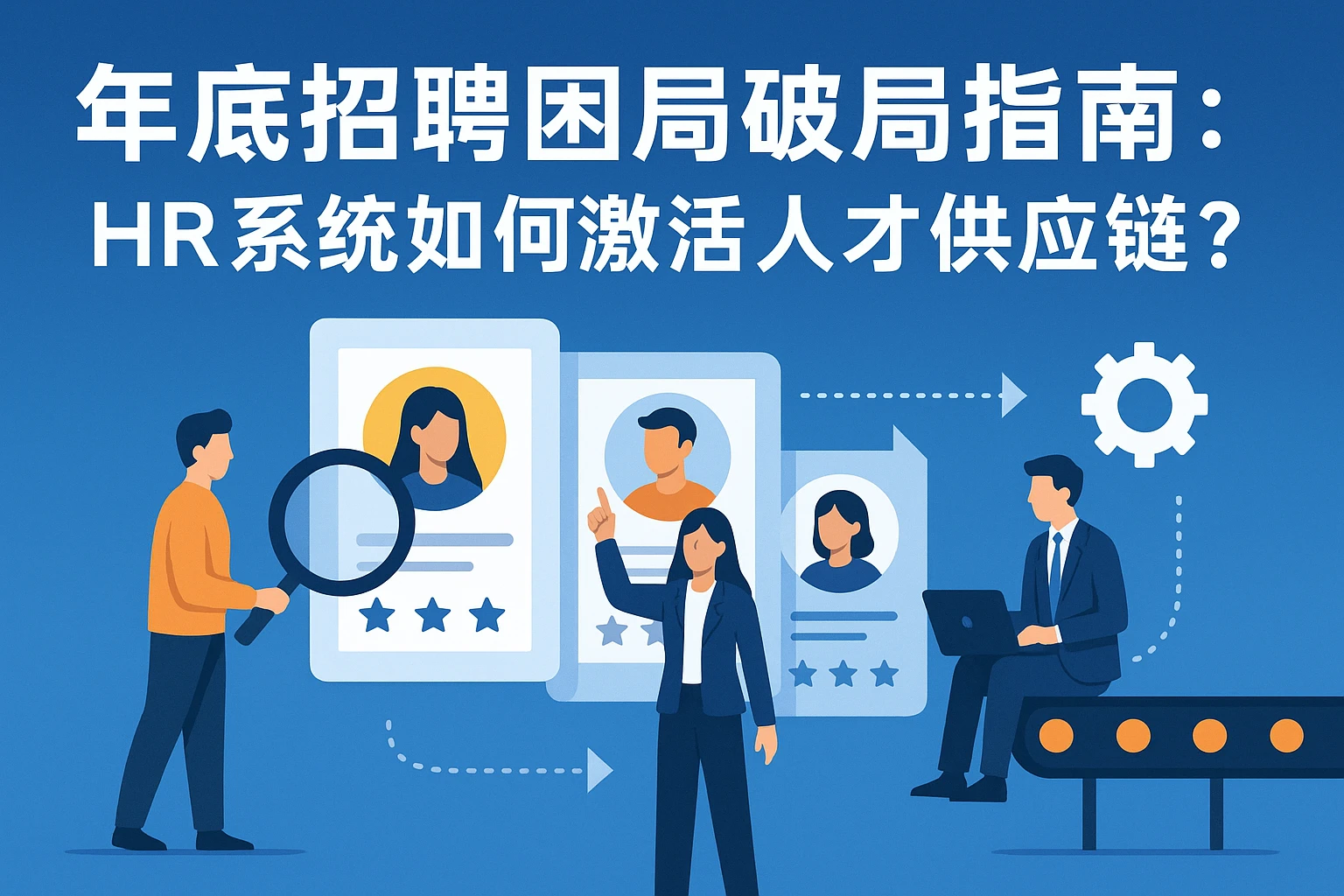 年底招聘困局破局指南：HR系统如何激活人才供应链？
