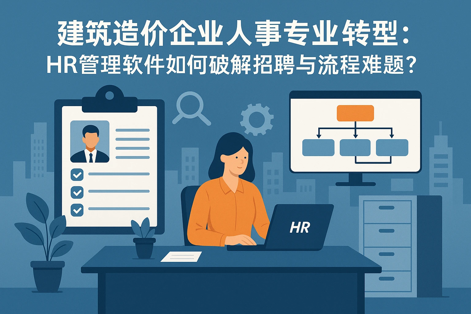 建筑造价企业人事专业化转型:HR管理软件如何破解招聘与流程难题?