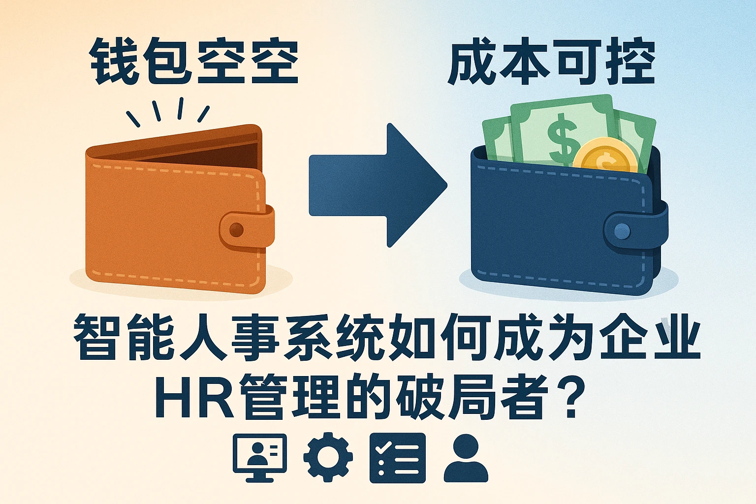 从“钱包空空”到“成本可控”:智能人事系统如何成为企业HR管理的破局者?