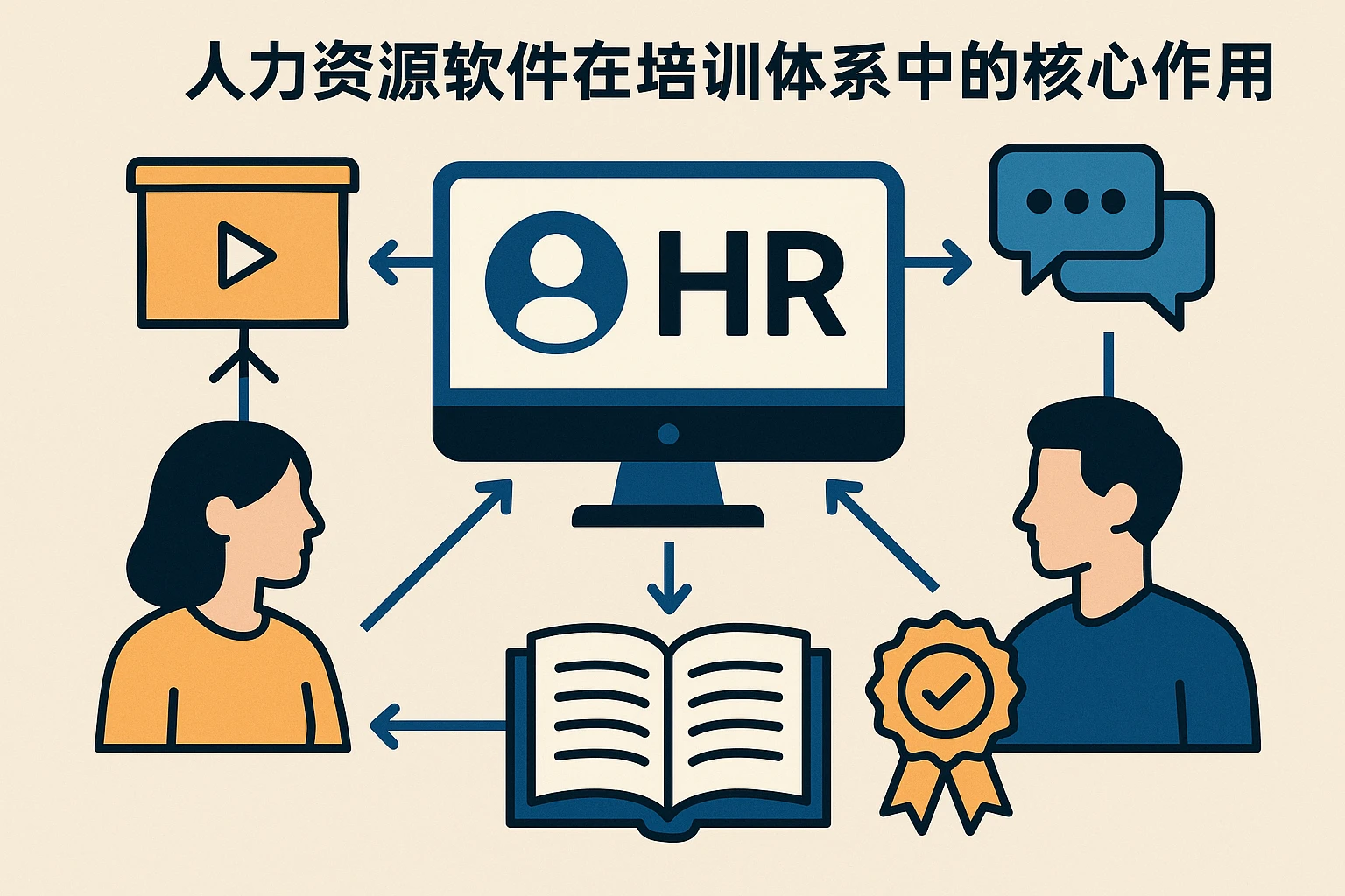 人力资源软件在培训体系中的核心作用