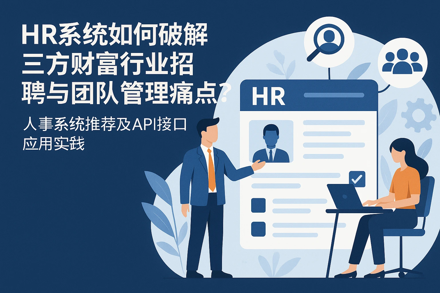 HR系统如何破解三方财富行业招聘与团队管理痛点?——人事系统推荐及API接口应用实践
