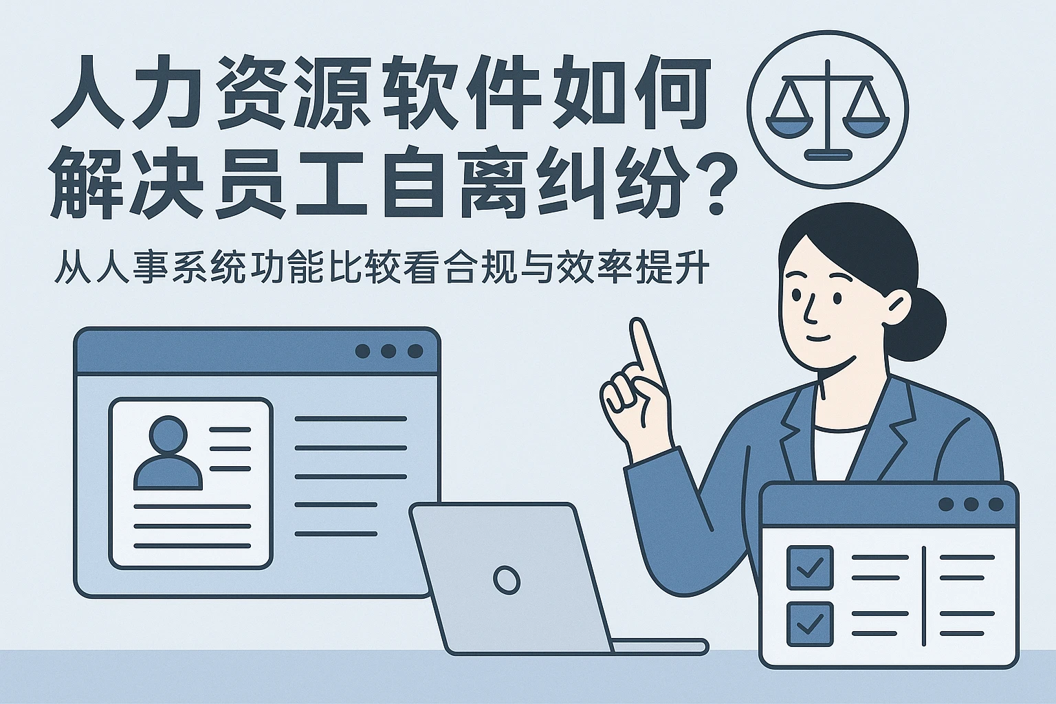 人力资源软件如何解决员工自离纠纷?从人事系统功能比较看合规与效率提升