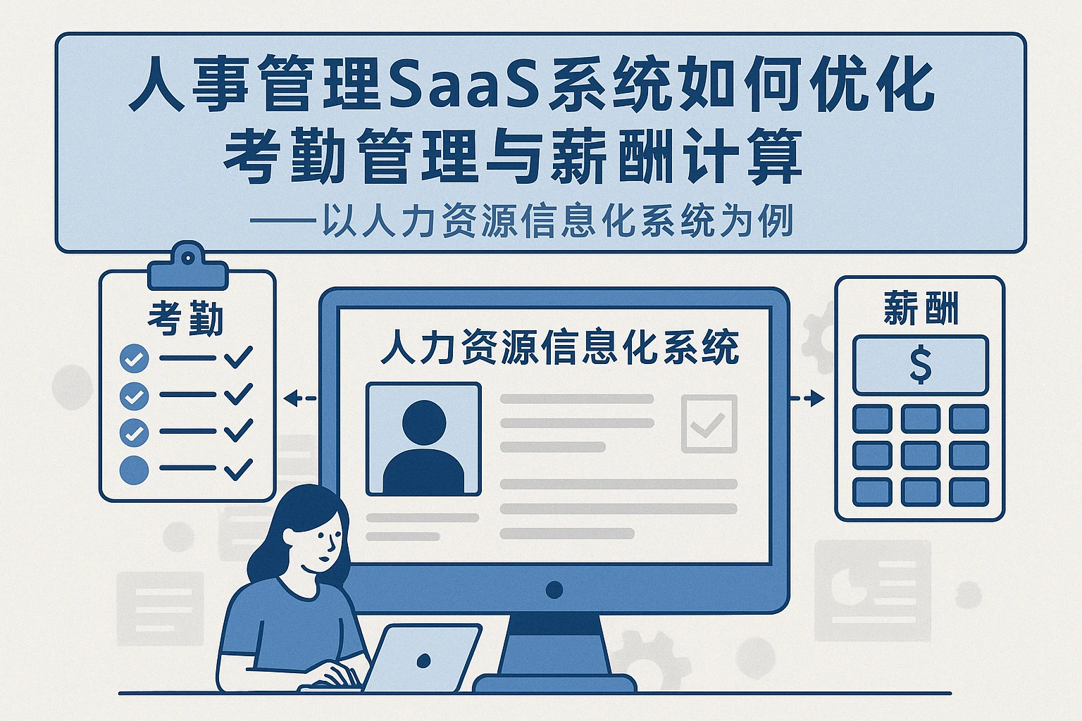 人事管理SaaS系统如何优化考勤管理与薪酬计算——以人力资源信息化系统为例
