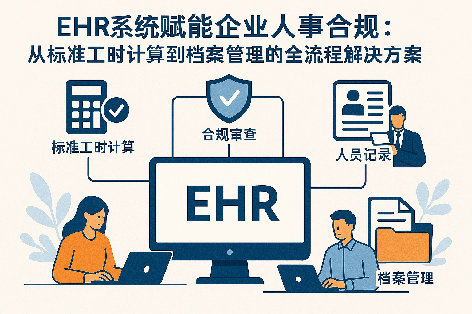 ehr系统赋能企业人事合规：从标准工时计算到档案管理的全流程解决方案