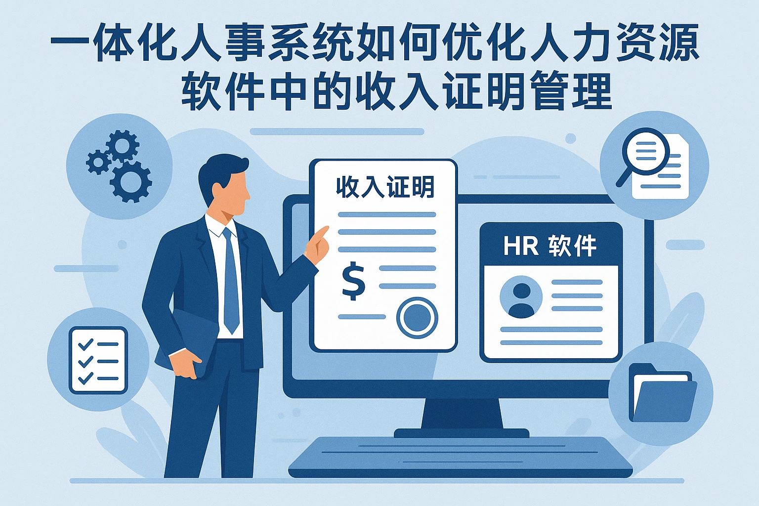 一体化人事系统如何优化人力资源软件中的收入证明管理