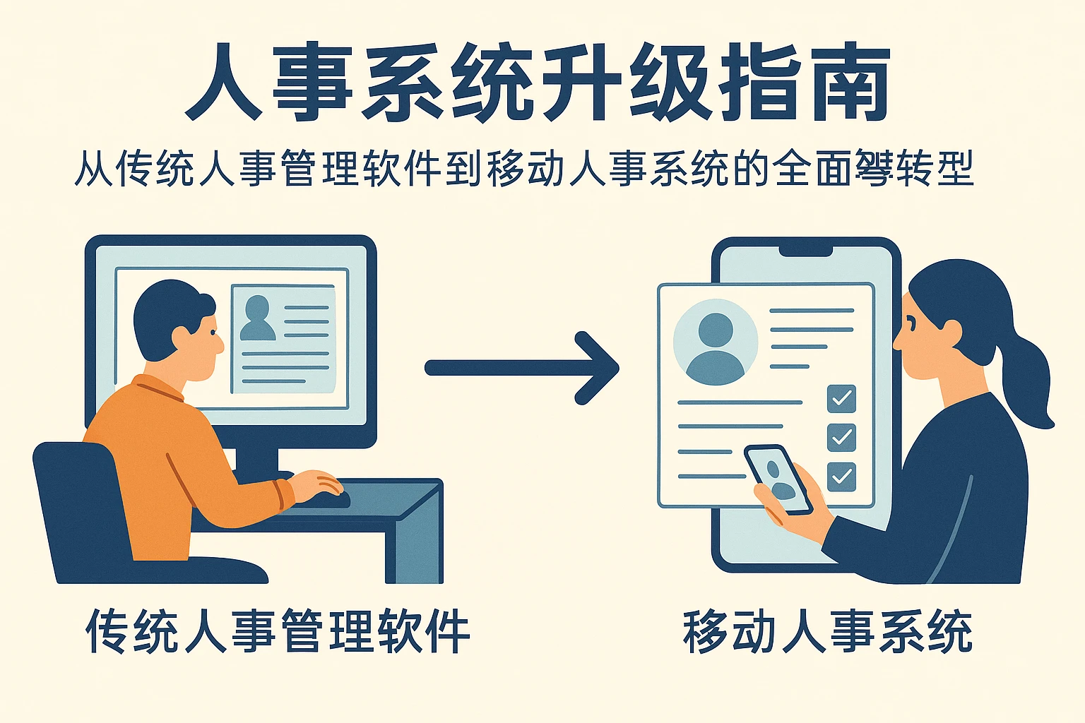人事系统升级指南：从传统人事管理软件到移动人事系统的全面转型