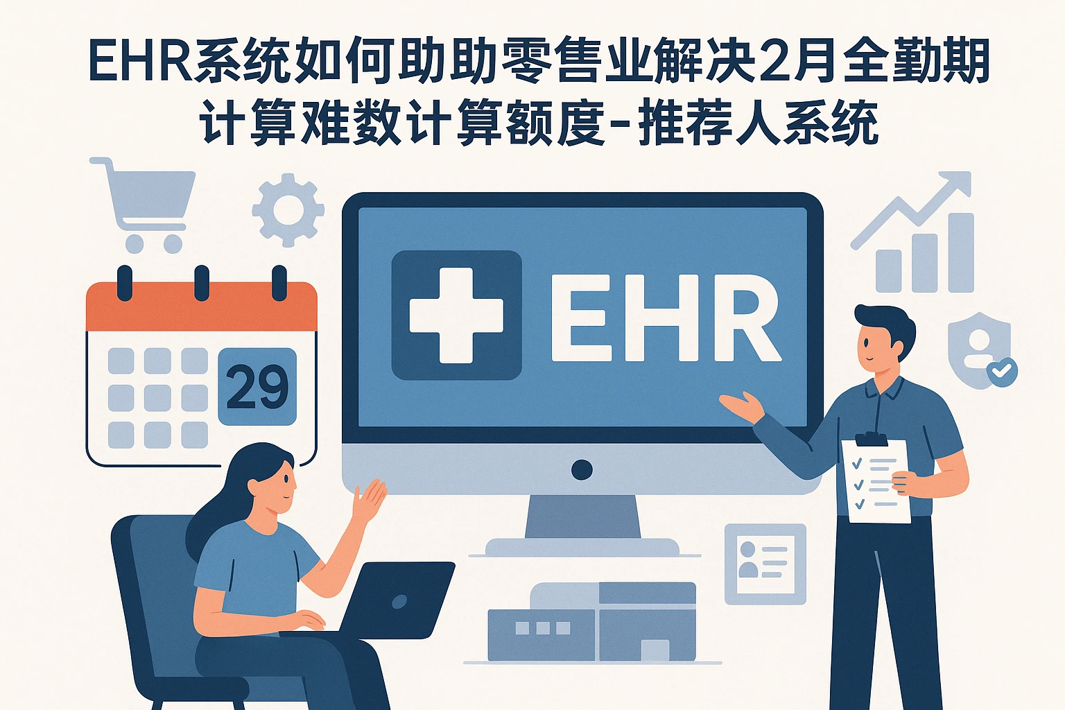 EHR系统如何帮助零售业解决2月份全勤天数计算难题 - 精选人事系统厂商推荐