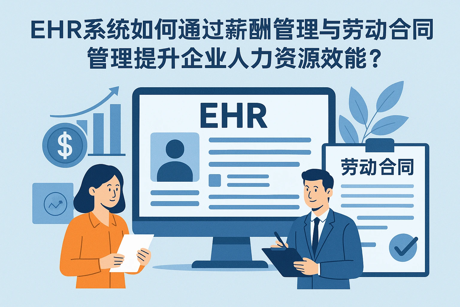 EHR系统如何通过薪酬管理与劳动合同管理提升企业人力资源效能？