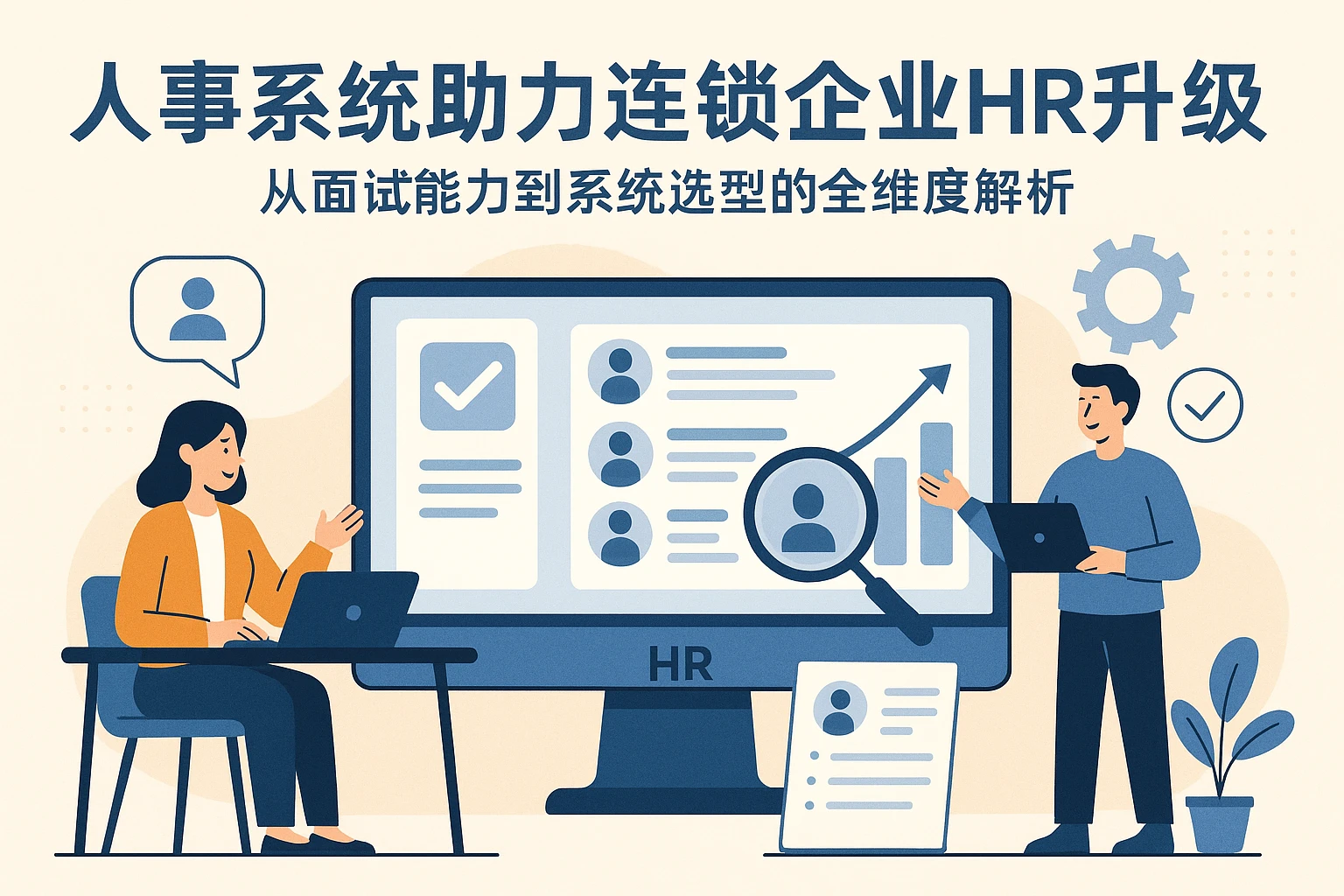 人事系统助力连锁企业HR升级：从面试能力到系统选型的全维度解析