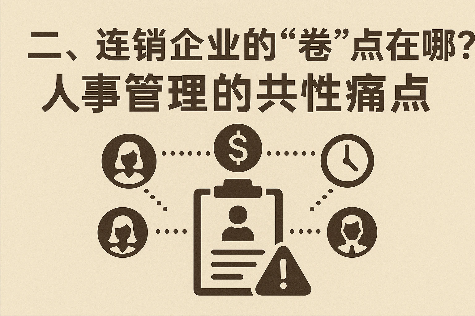 二、连锁企业的“卷”点在哪里？人事管理的共性痛点