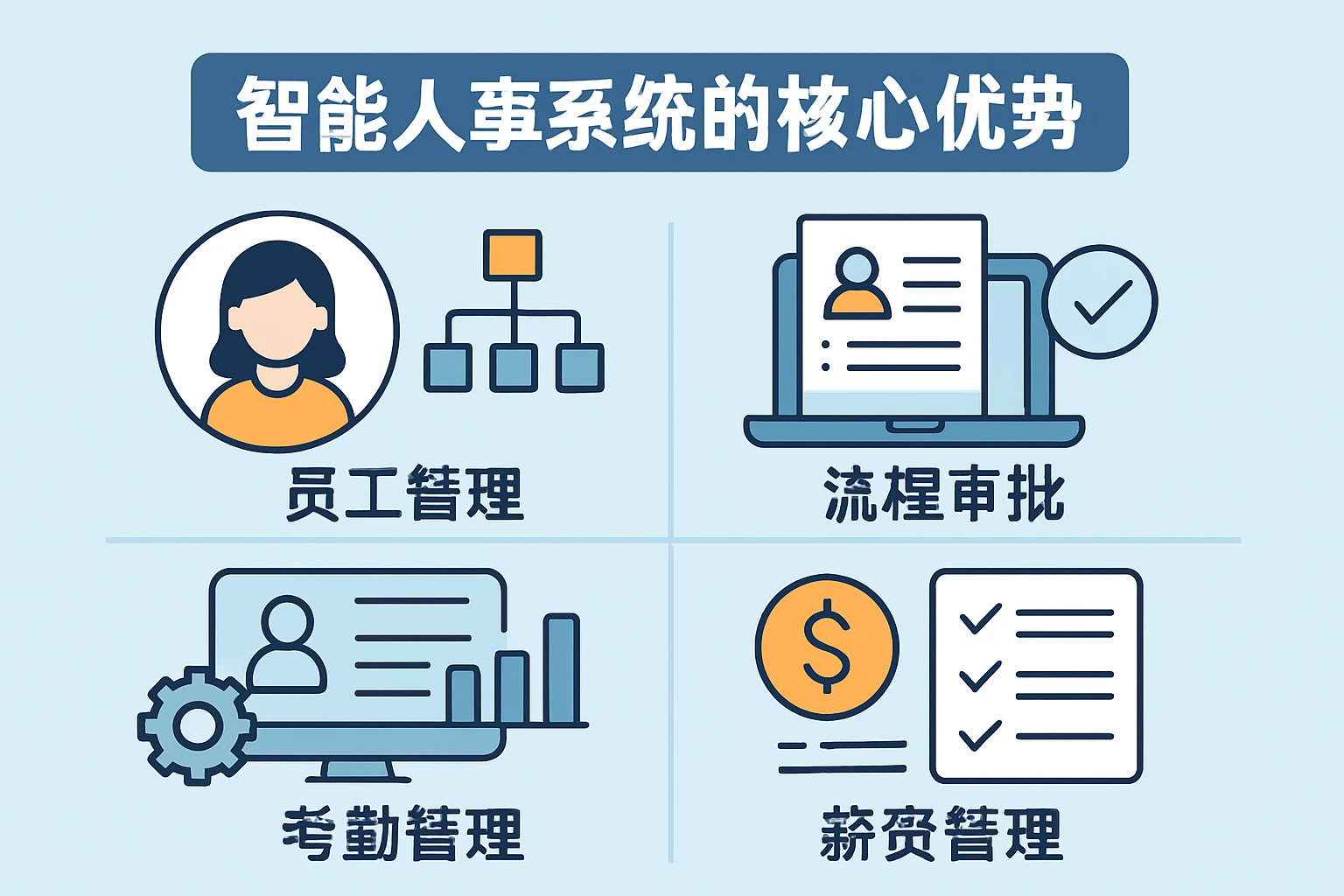 智能人事系统的核心优势