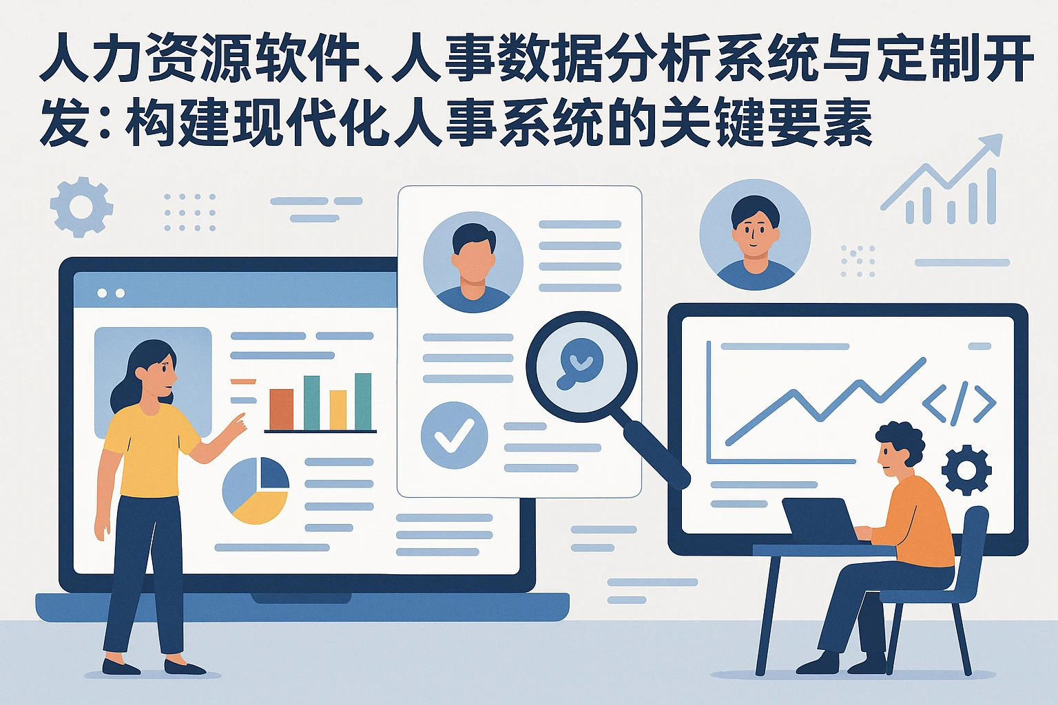 人力资源软件、人事数据分析系统与定制开发：构建现代化人事系统的关键要素