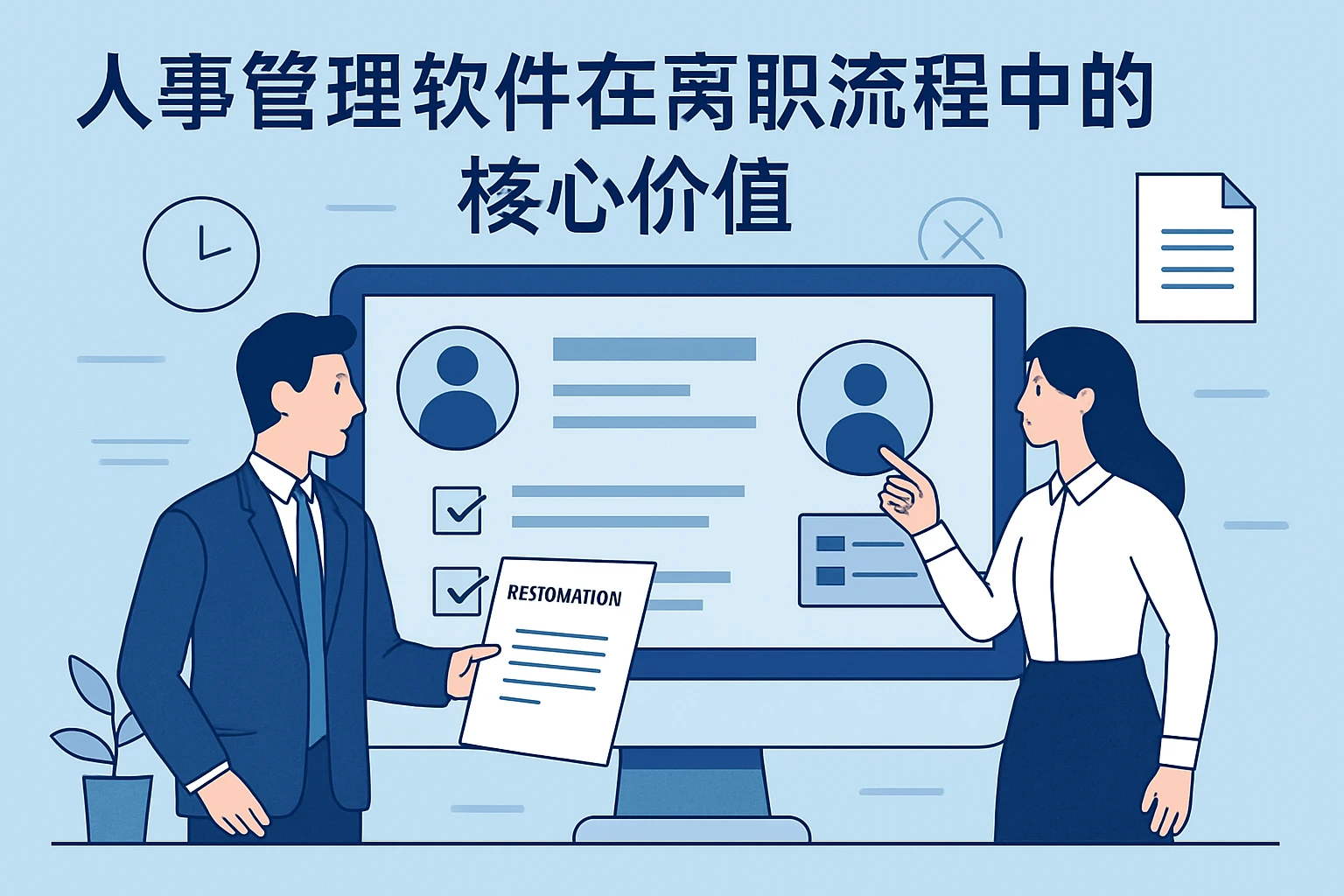 2 人事管理软件在离职流程中的核心价值