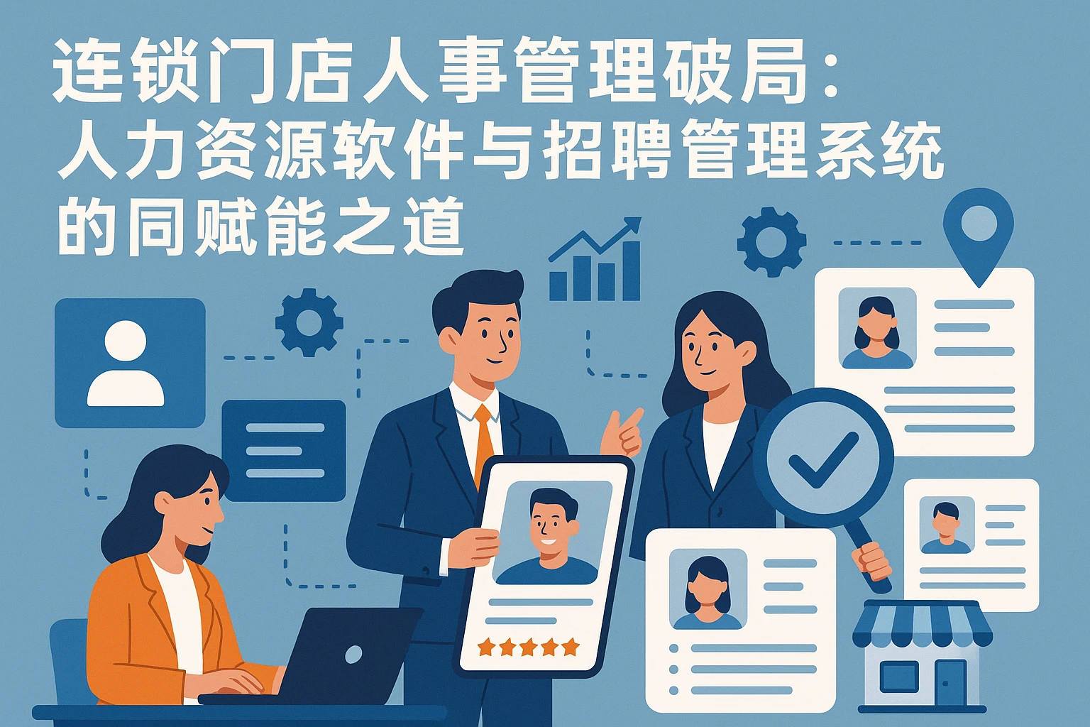 连锁门店人事管理破局：人力资源软件与招聘管理系统的协同赋能之道