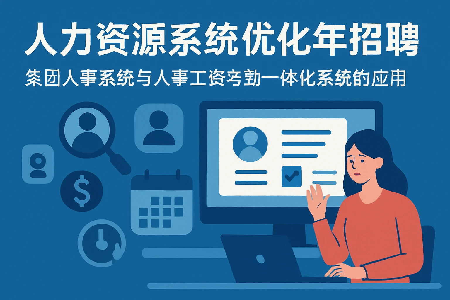 人力资源系统优化年终招聘：集团人事系统与人事工资考勤一体化系统的应用